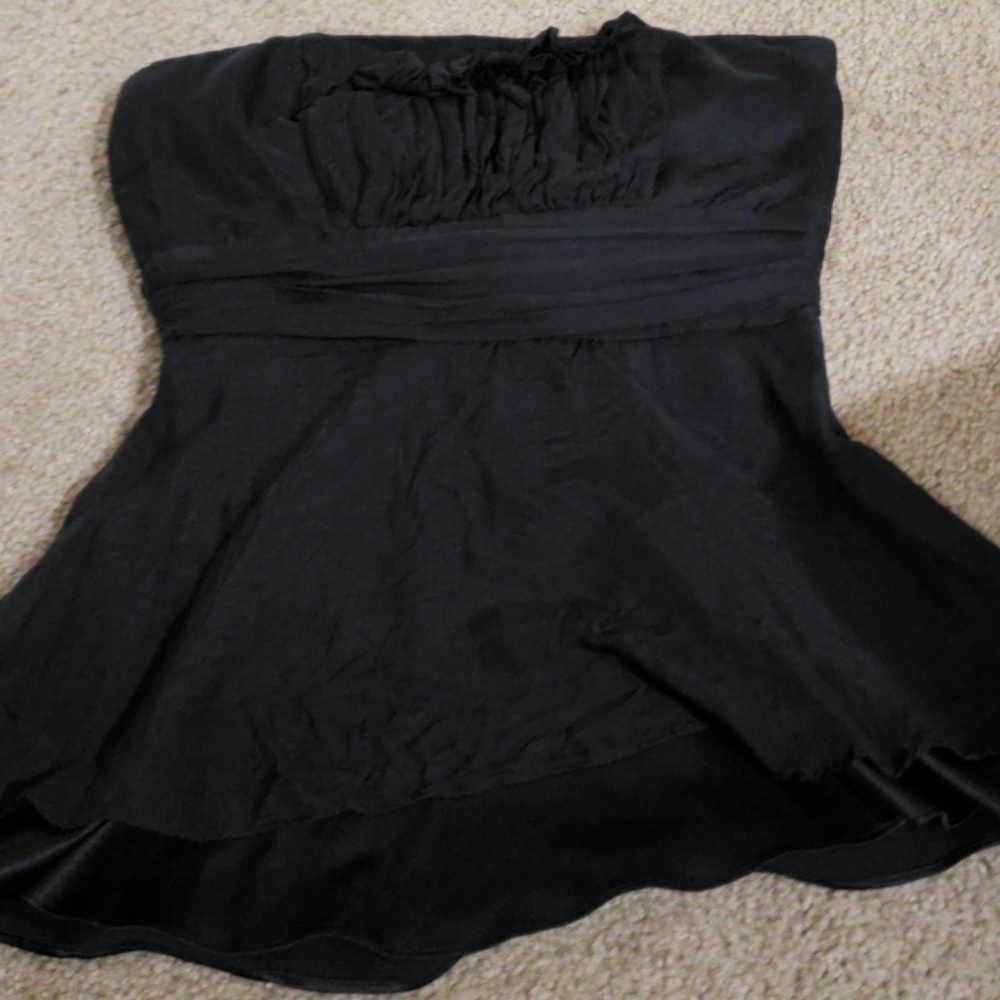 Bebe strapless top